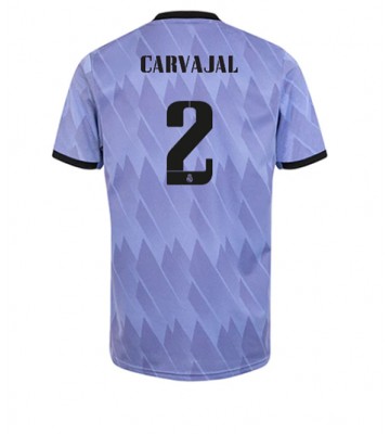 Real Madrid Daniel Carvajal #2 Bortatröja 2022-23 Korta ärmar